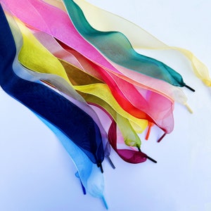 40mm Chiffon Shoelaces