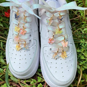 Butterfly Laces Charms - 16 Colours