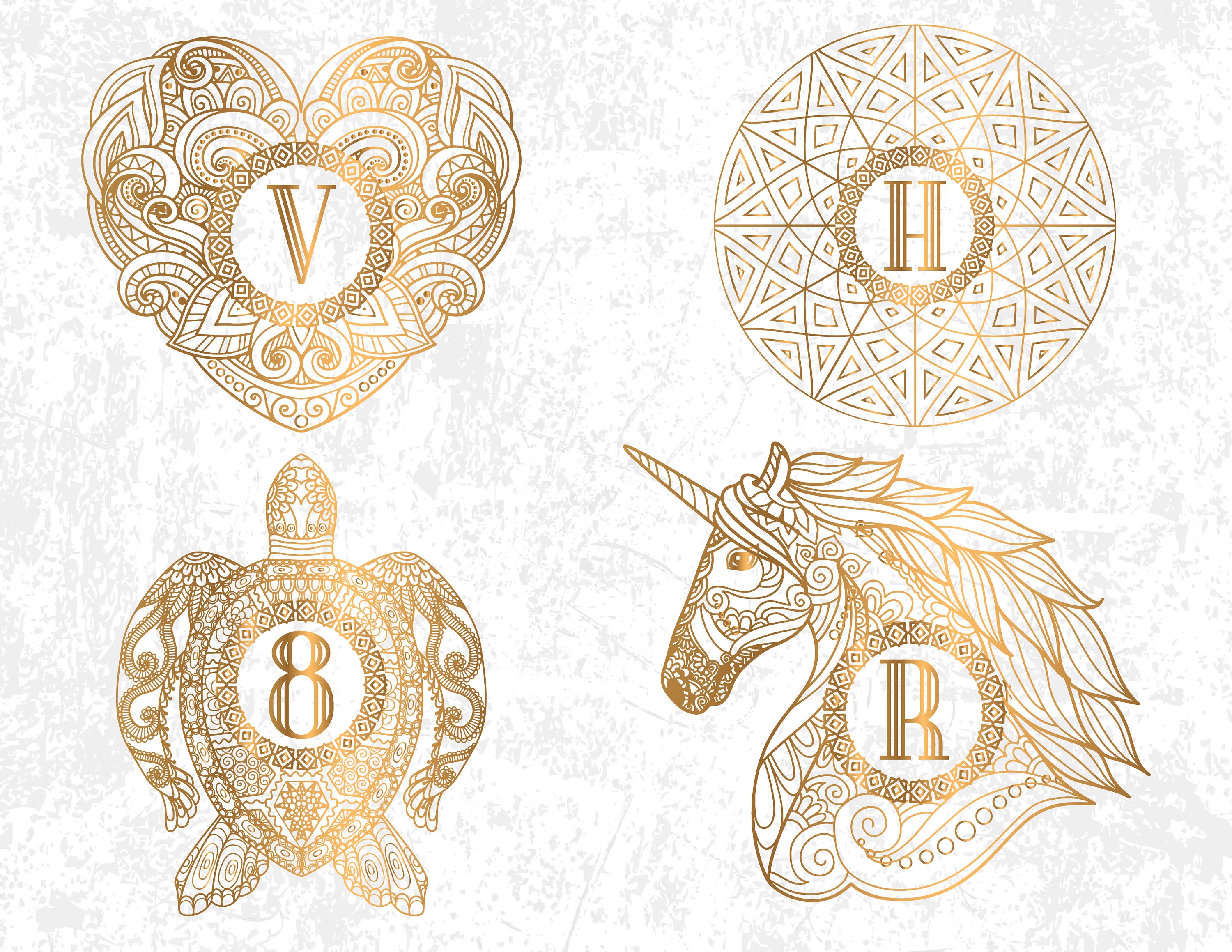 Download Monograms Collection Horse Svg Heart Svg Turtle Svg Horse Etsy