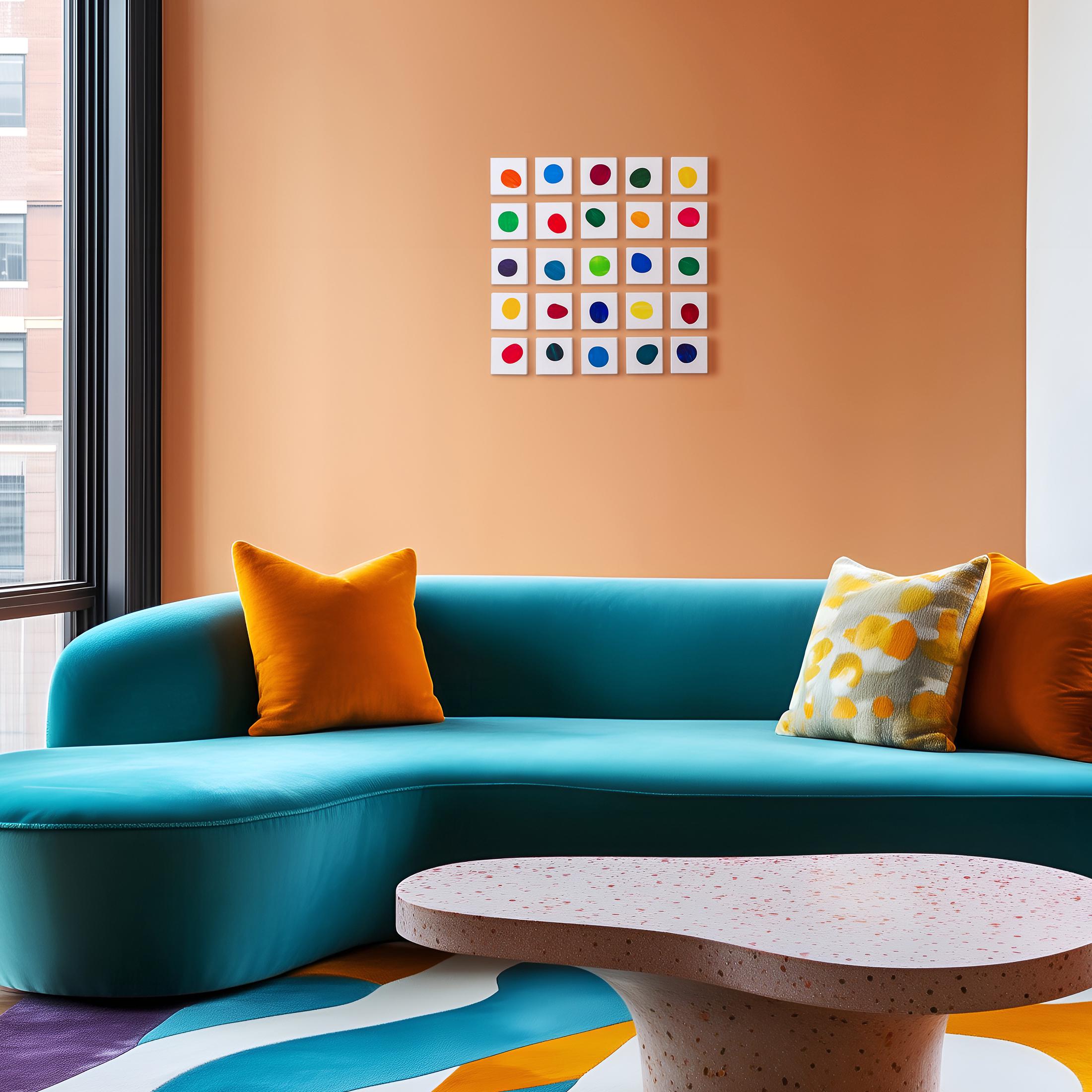 Colorful Circle Wood 3D Wall Art - Modern Playroom Maximalist Decor - Etsy