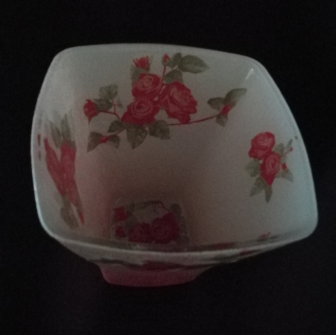 Candle Glass Bowl Vase / Potpourri Glass Bowl / Glass Bowl Etsy