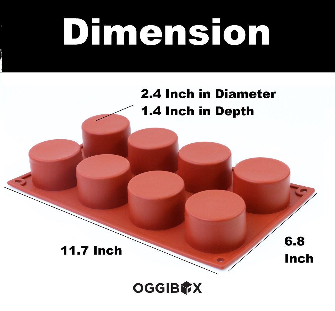 Oggibox Petitfours Cylinder Silicone Mold for Handmade Soap Etsy