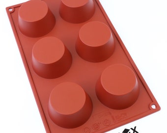 Oggibox Silicone Muffin Pan, Non-Stick Cupcake Baking Mold, BPA Free Bakeware Tray, 3-Pack Baking Tray Mold, Dishwasher Safe Pack of 2