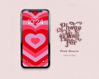 Heart Phone Wallpaper | iPhone & Android - Digital Download