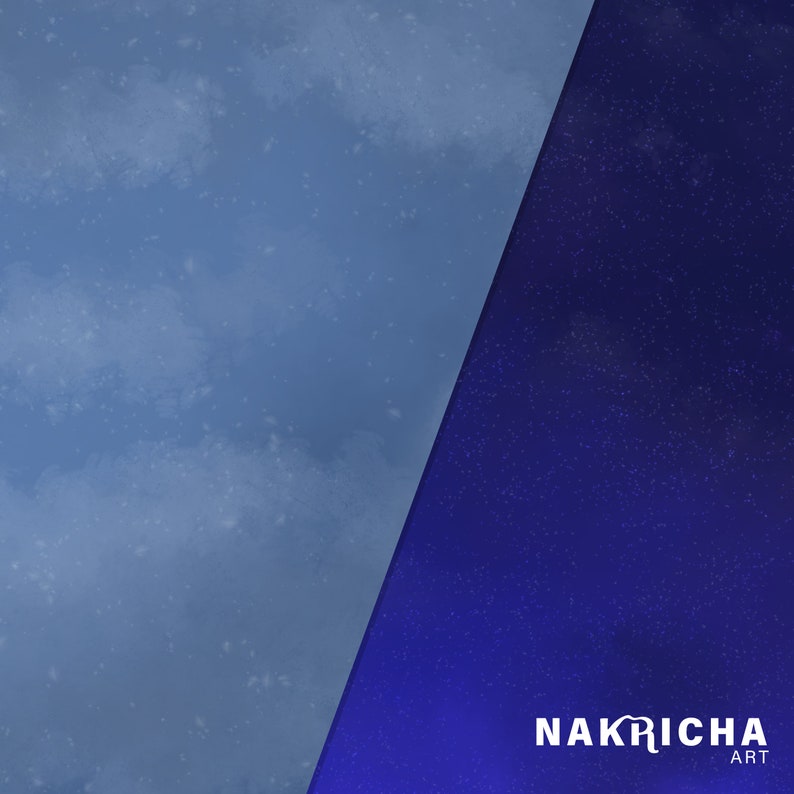 Download Starry Night Sky Digital Paper Pack. Printable ...