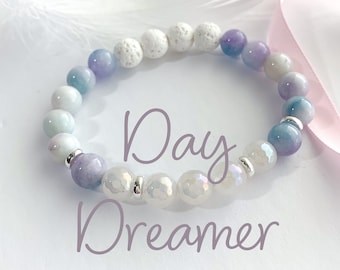 Women's beaded bracelet, Gemstone bracelet, Calming, Inner Peace, Tranquility, Trending now, Day Dreamer