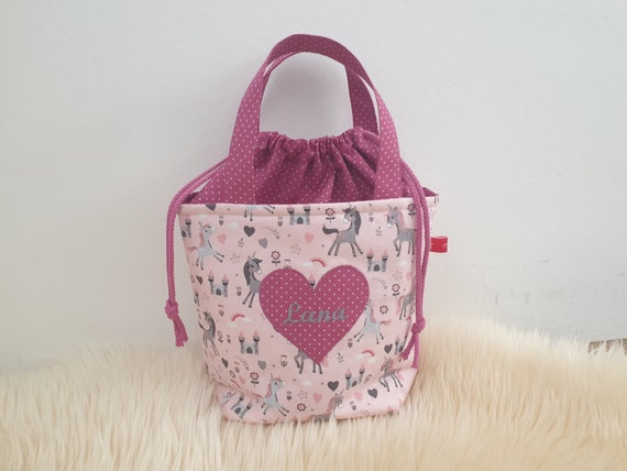 Tonietasche, Spieltasche, Kindertasche, Tonietasche mit Namen, Tigertasche, TonieboxtascheTiger-Tonie Tasche Einhorn