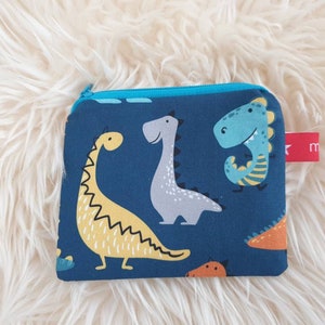 Geldbeutel-mini Täschchen, Geldbeutel Jungs, Geldbeutel Dino, Dino, Geldbörse, Geldbeutel Kinder, Kindergeldbeutel,
