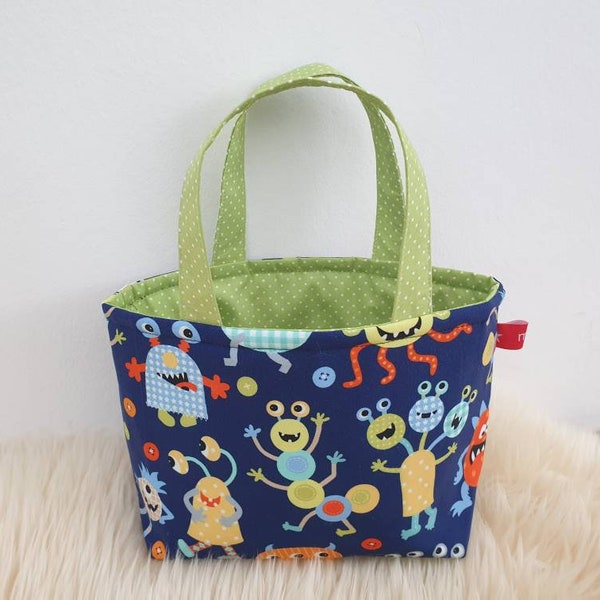 Sorfot lieferbar Sofort Lieferbar Kindertasche Monster