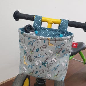 Lenkertasche Kinder, Fahrzeugtasche Kinder, Lenkertasche Dino, Kindertasche Dino, Farhrradtasche, lenkertasche