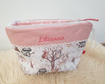 Diaper Bag Cosmetic Bag Forest Friends