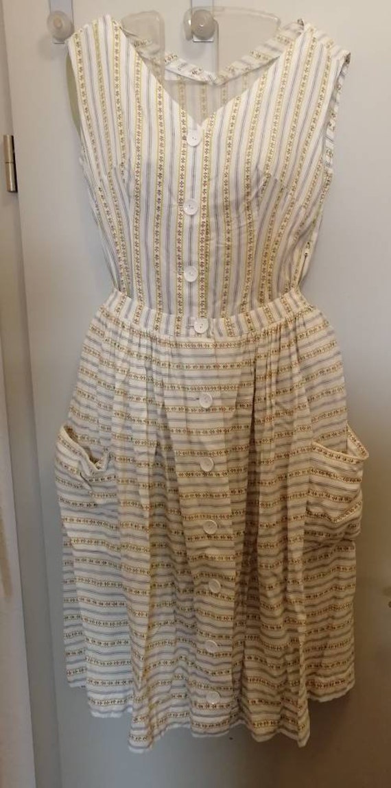 50s Beach Set, Jumpsuit, Beach Suit, Skirt