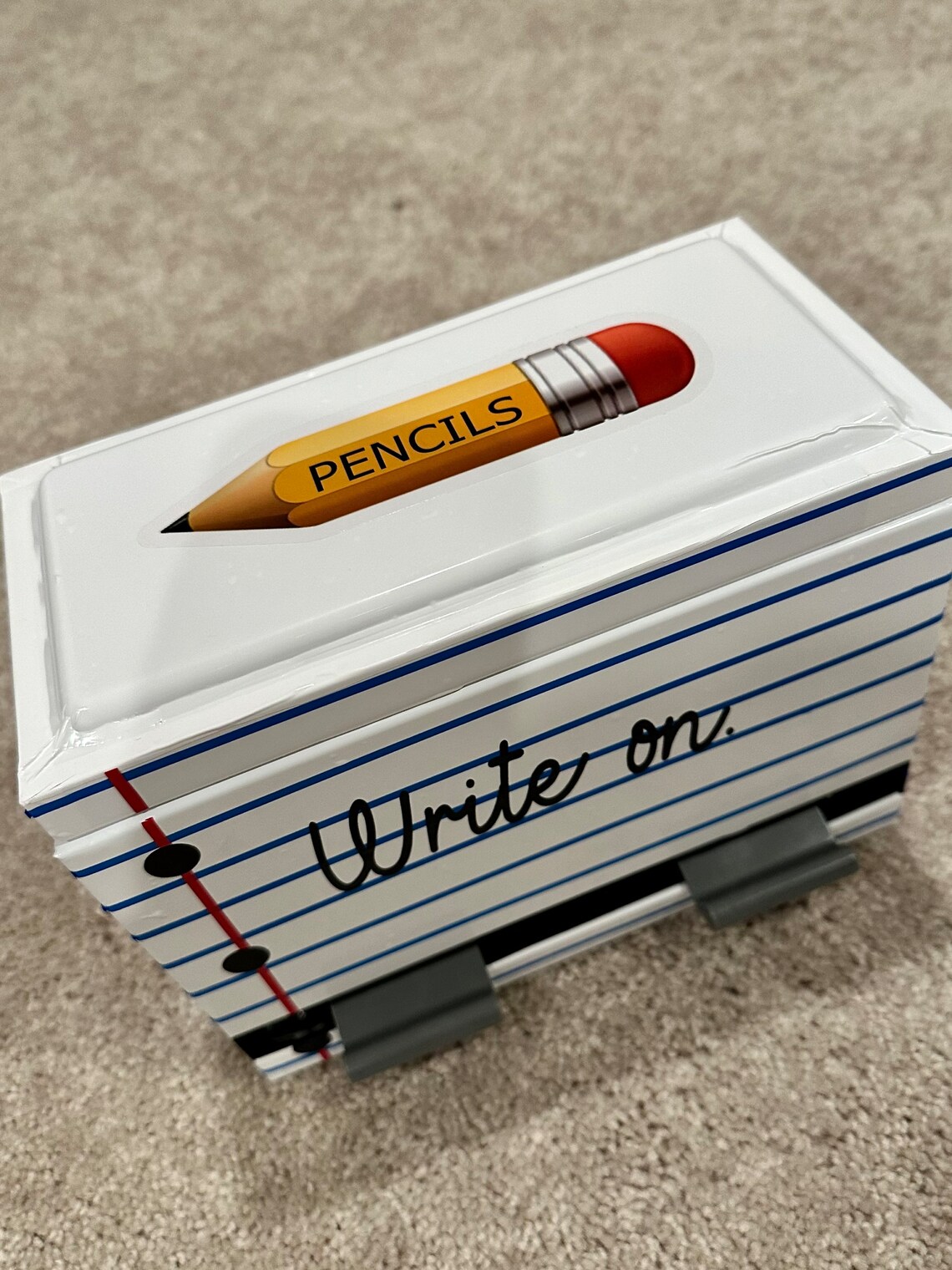 Custom Pencil Dispenser Etsy