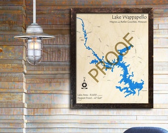 Wappapello Fishing Etsy