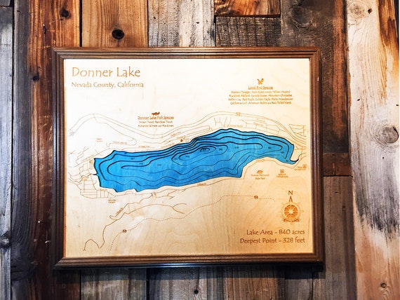 Donner Lake Depth Chart