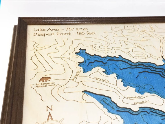 Donner Lake Depth Chart