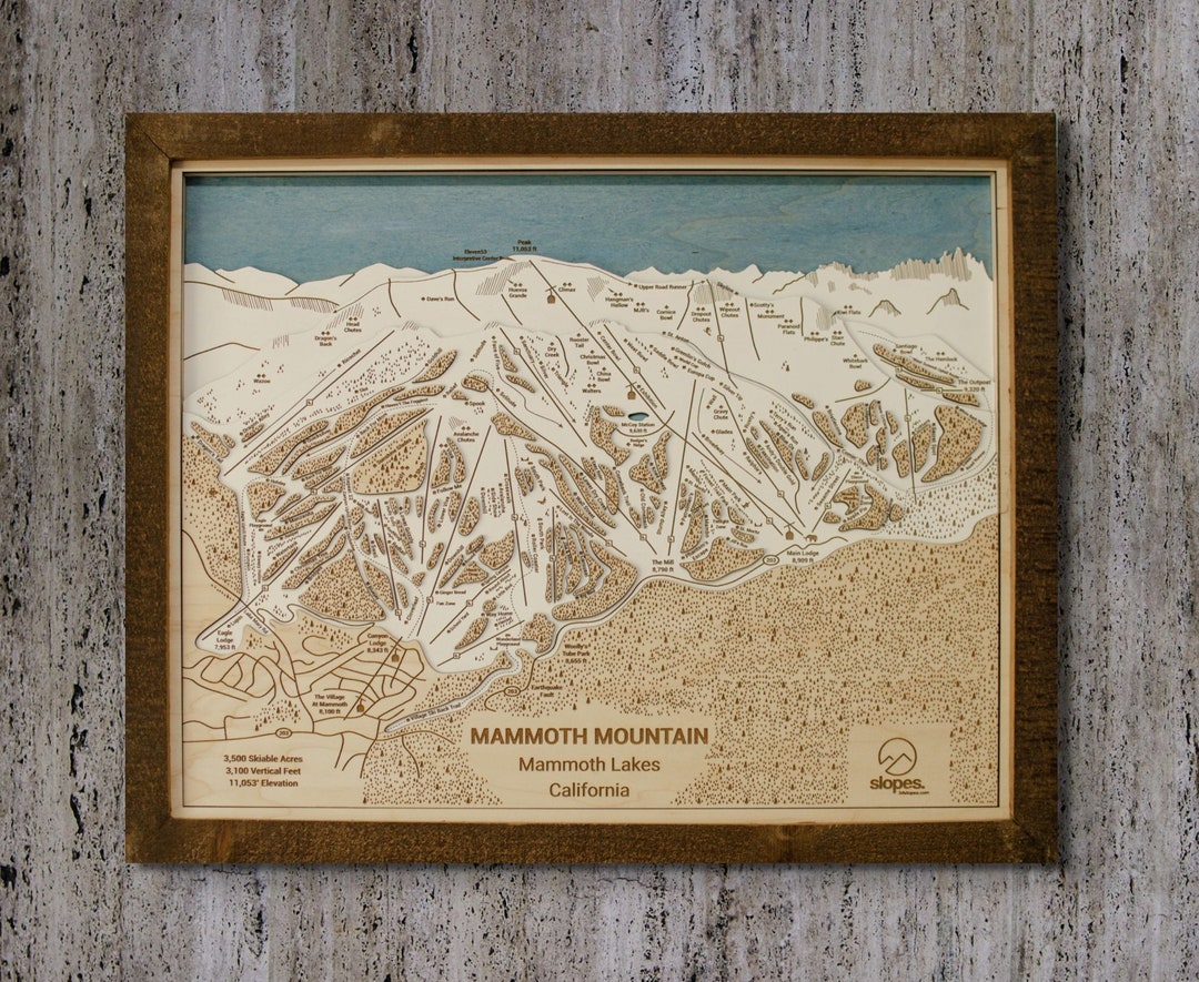 Mammoth Mountain Ski Map 24 quot - Il 1080xN.5037065828 Kier 