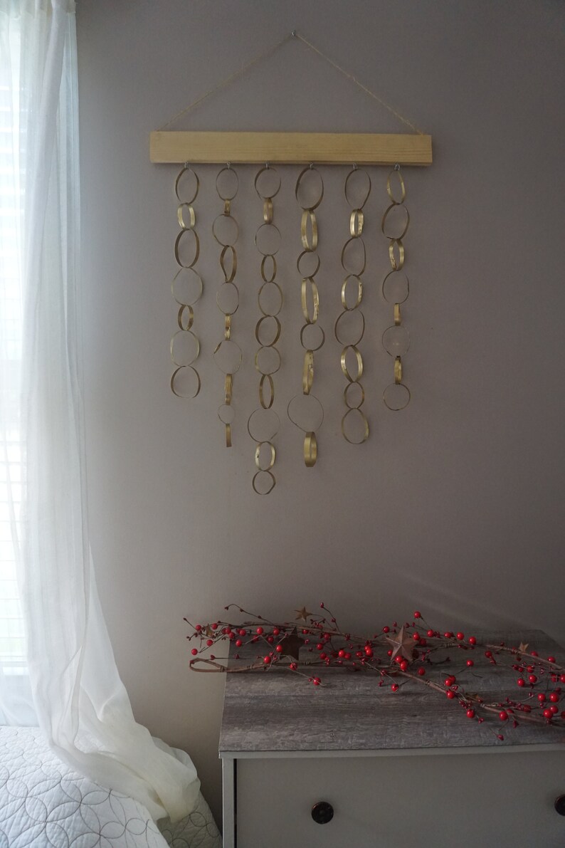 Pure Gold Ringsrose Gold Wall Art Decor Handmade Etsy