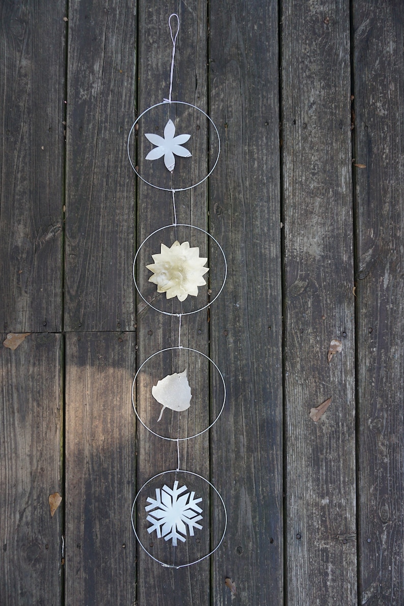 Four seasons 4 seasons wall decor 4 seasons wall hanging | Etsy