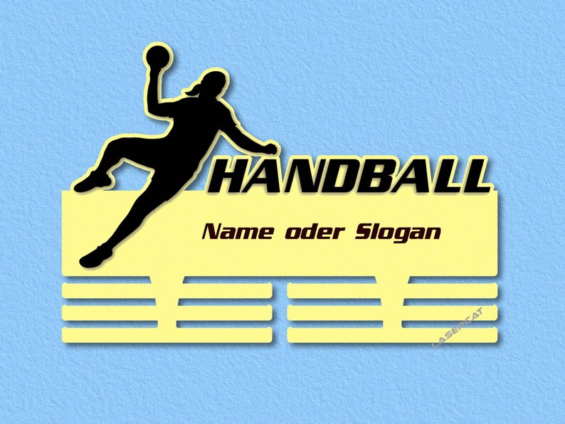 Medalholder for handball players WOMEN image 1