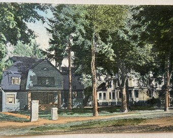 Hall Of Congregations Vintage Mid-Century Unposted Postcard Vatican Memorail Series Originally Painted By Vernon Howe Bailey