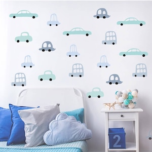 CARS wall decals / vehicles vinyl stickers / vinyl wall decal / Boys Wall Stickers