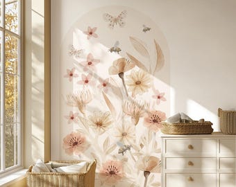 Meadow Arch Wall Decal – Wall Sticker for Kids Room – 3 Sizes