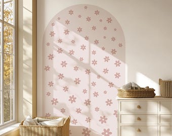 TRESXICS Lot de 180 stickers muraux décoratifs en vinyle original et durable, effet papier peint mural, application facile et amovible (Rose