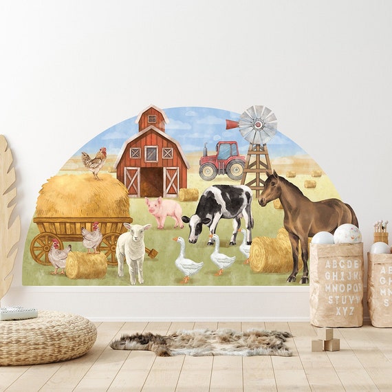 Farm wall cheap stickers