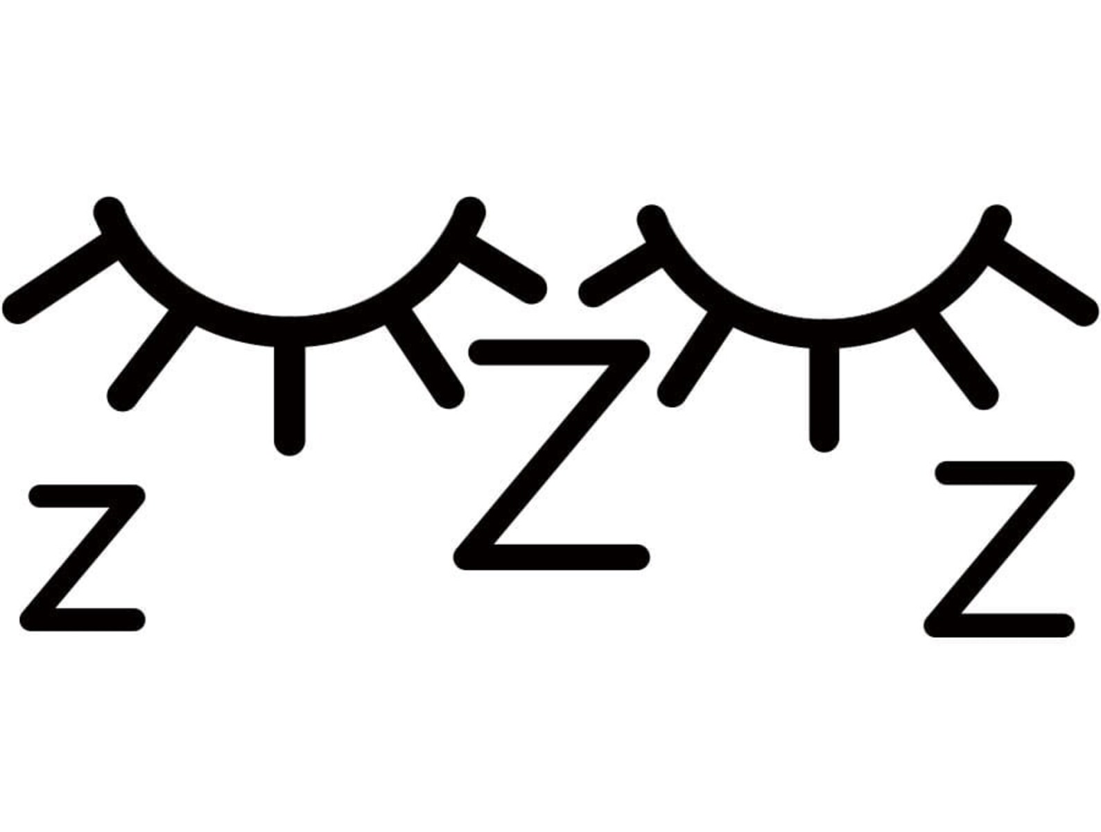 Sleepy eyes wall sticker Eyelash Wall Decal Lashes Vinyl Etsy