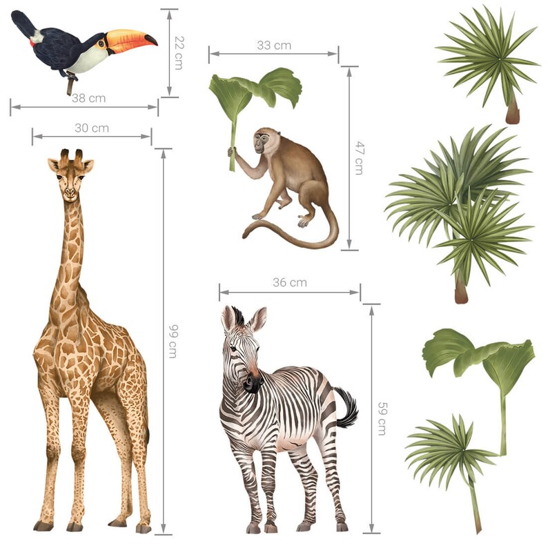 safari wall decal, savanna wall decal, safari animals wall stickers, wall stickers with safari animals, safari wall decor, safari wall art, safari decals for kids room, safari decor kids bedroom, nursery decor with safari, safari wallpaper for kids