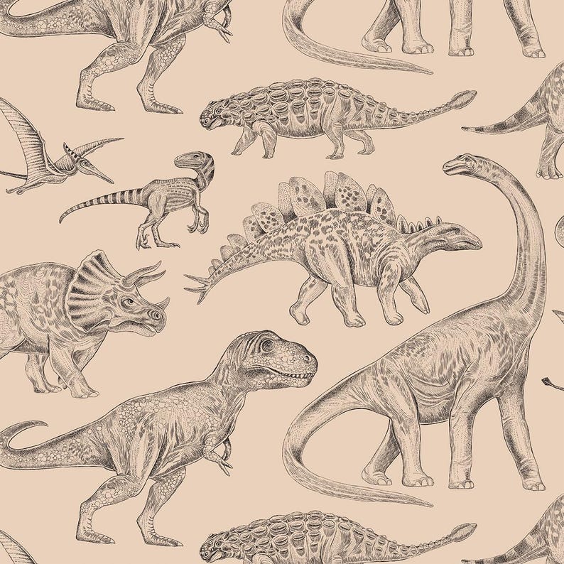 wallpaper for kids with dinosaurs, green wallpaper with dinos, wallpaper nursery decor, wallpaper with dinosaurs, dinosaurs on wallpaper, beautiful wallpaper in kids room, wall decor for kids room, kids room decoration, nursery decor wallpaper