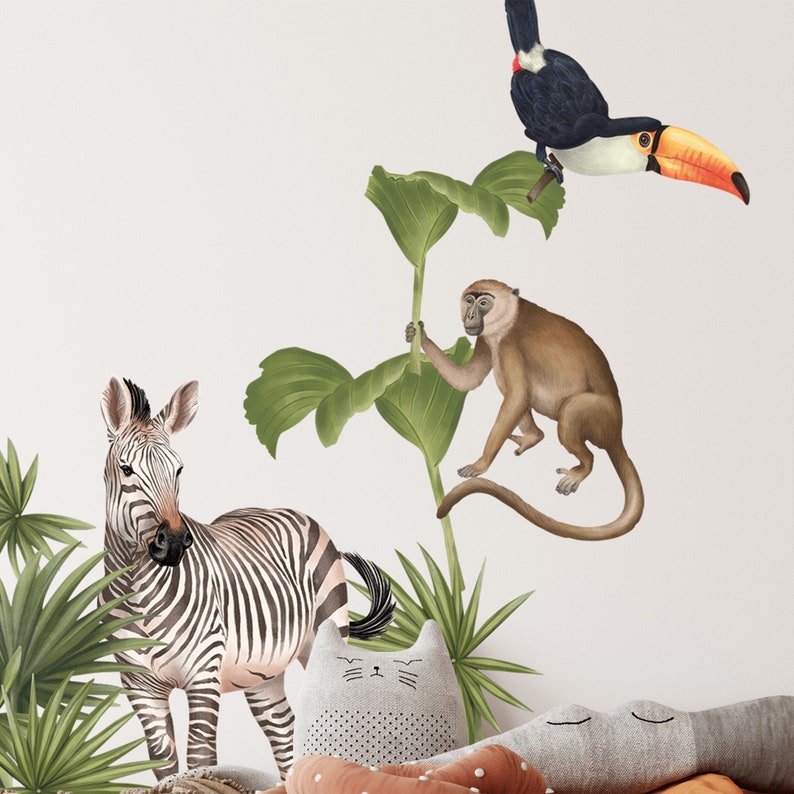 safari wall decal, savanna wall decal, safari animals wall stickers, wall stickers with safari animals, safari wall decor, safari wall art, safari decals for kids room, safari decor kids bedroom, nursery decor with safari, safari wallpaper for kids