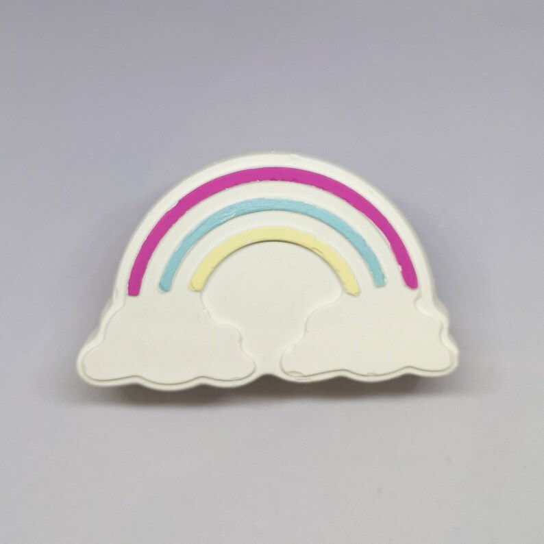 Rainbow & Cloud Theme Drawer Knobs Handles Pulls / Furniture Etsy