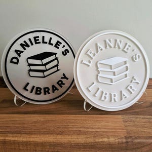 Bibliothek Zeichen Personalisierte Bücher Regal Dekor Benutzerdefinierte Buch Zeichen Lese Geschenk Buch-Liebhaber-Geschenk Bücherregal Buchecke Schlafzimmer Lese Dekor Lesezeichen