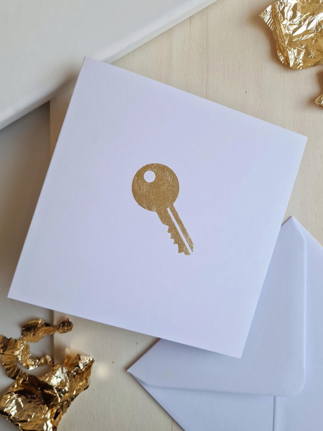 New Keys Card New House Moving Day Home Owners Housewarming Card New ...