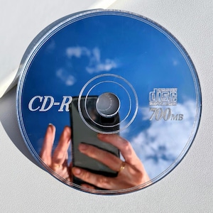 CD Mirror DVD Mirror Retro Wall Decor Y2K Room Aesthetic Nostalgic Music Decor Gamer Room Indie Decor Film Lover Gift Movie Lover 90s 80s
