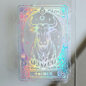 Sternzeichen Tarot Sonnenfänger Aufkleber Sternzeichen Regenbogen Maker Fensterfolie Wiederverwendbare Fensteraufkleber Astrologie Tarot Karten Fenster Prisma