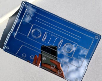 Cassette Mirror Retro Wall Decor 90s Room Aesthetic Indie Bedroom Music Lover Gift 80s Decor Nostalgic Wall Art Cool Dopamine Decor