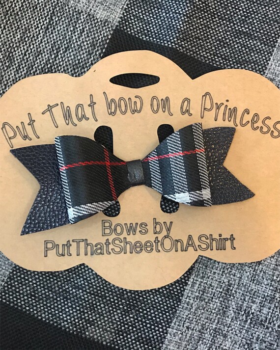 burberry baby hair bow