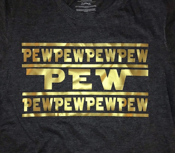 Star Wars T Shirt Pew Pew Pew/ Disney 