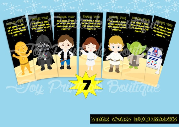 7 printable bookmark thank you for coming for party etsy ireland