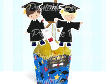 Printable Centerpiece "GRADUATION" (instant download)  Digital Items are Non-refundable