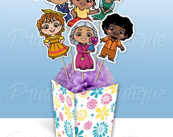 Printable Centerpiece "ENCANTO" (instant download)  Digital Items are Non-refundable