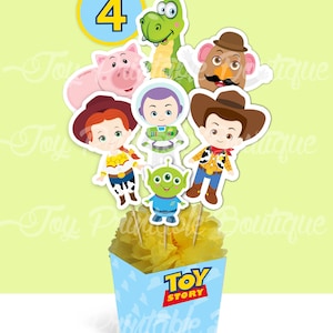 Centrotavola stampabile "TOY STORY" (download istantaneo) Gli articoli digitali non sono rimborsabili