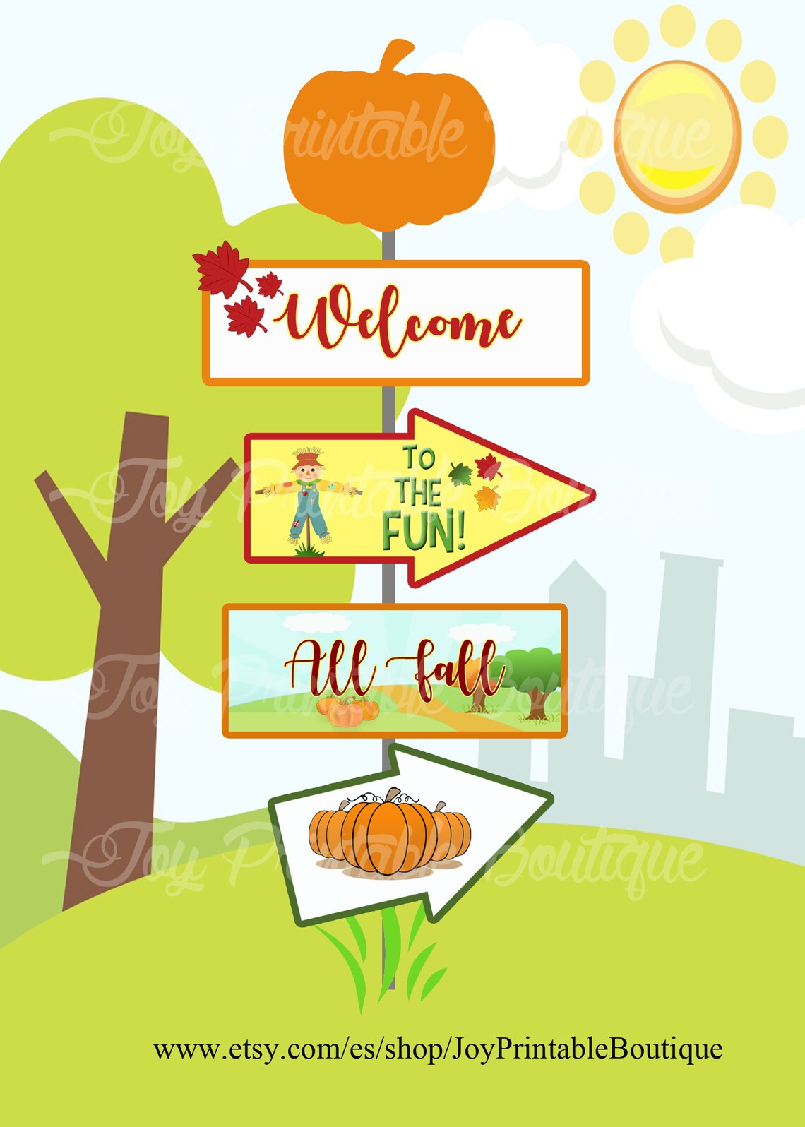Printable Personalized Signage 