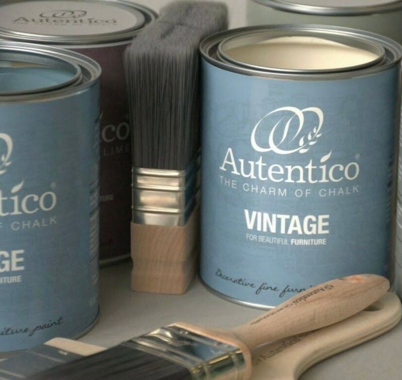 Autentico Chalk Paint Perfect Storm Vintage 1L Grey Brand New Etsy