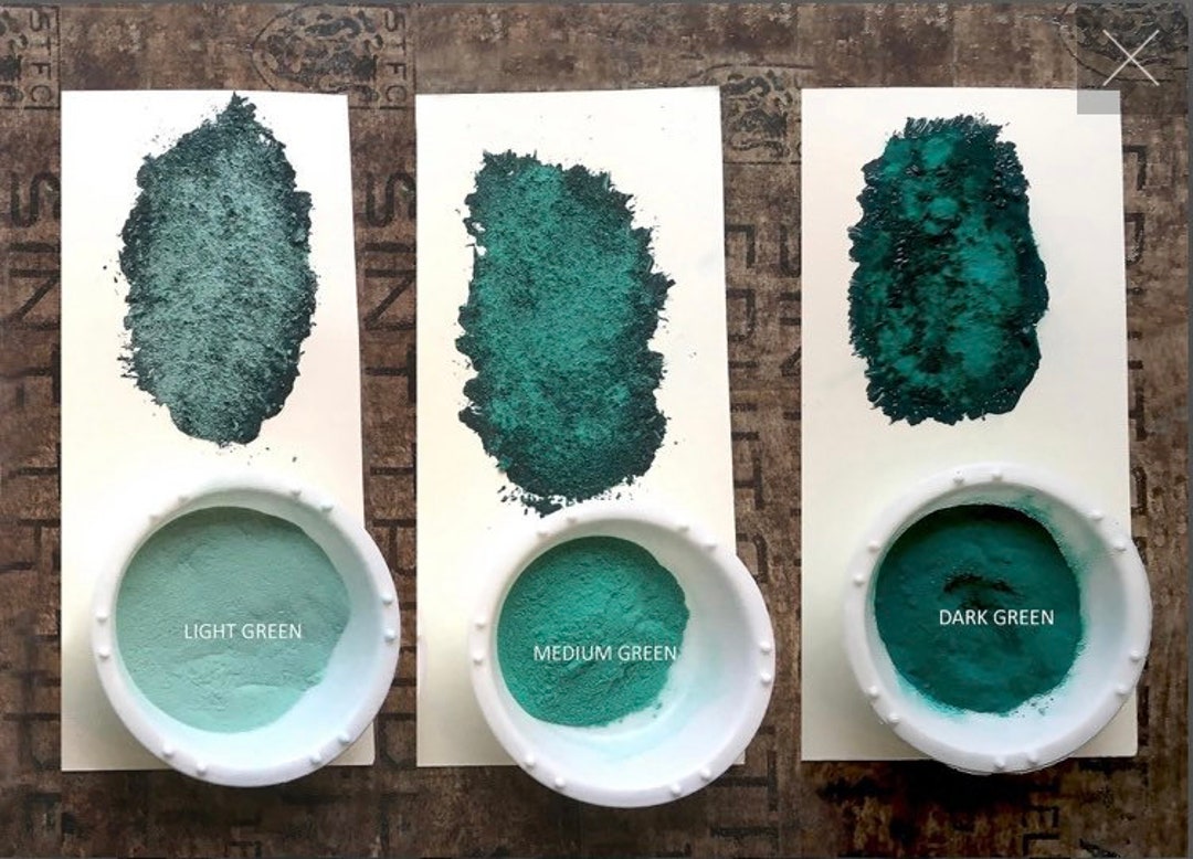 Autentico Aged Copper Powders Creative Powder Range - Etsy UK