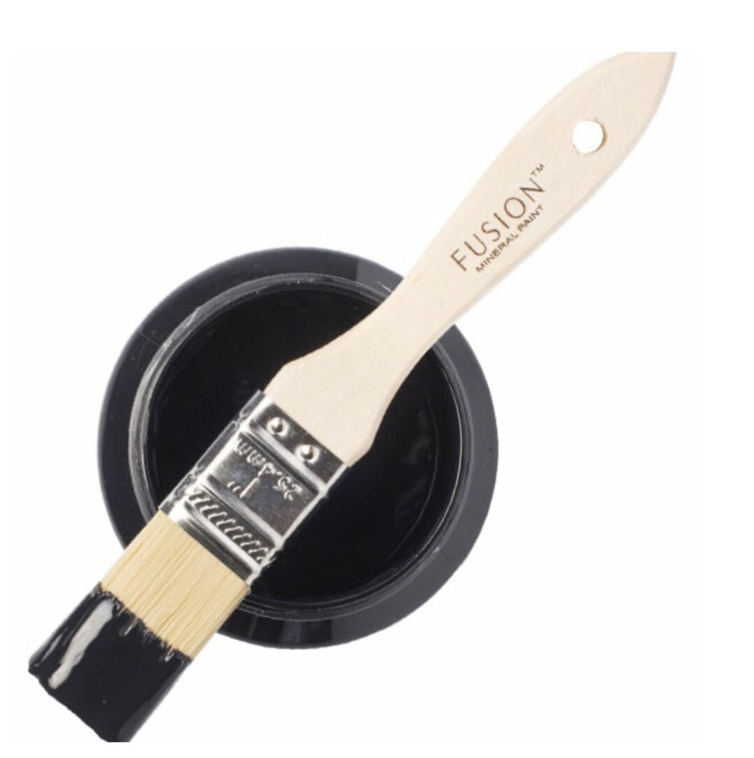 Coal Black Fusion Mineral Paint FMP Self Levelling Furniture Etsy