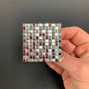 Modern Style Cabinet Pulls Chrome 3D Effect Square Oversized Drawer Pulls